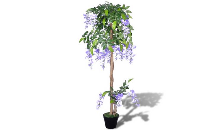 Walplus Artificial Wisteria with Pot - Green - 120 cm