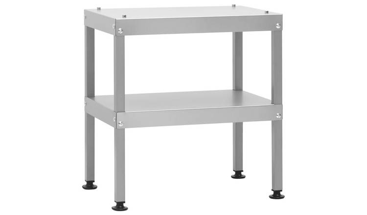 Walplus Galvanised Steel Table for Oven Smoker - 40 x 28 x 44.5 cm