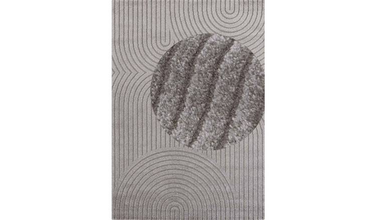 Hanse Home Grey Panglao High Low Rug - 80 x 150cm