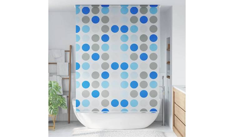 Walplus Shower Roller Blind Circle - 140 x 240 cm