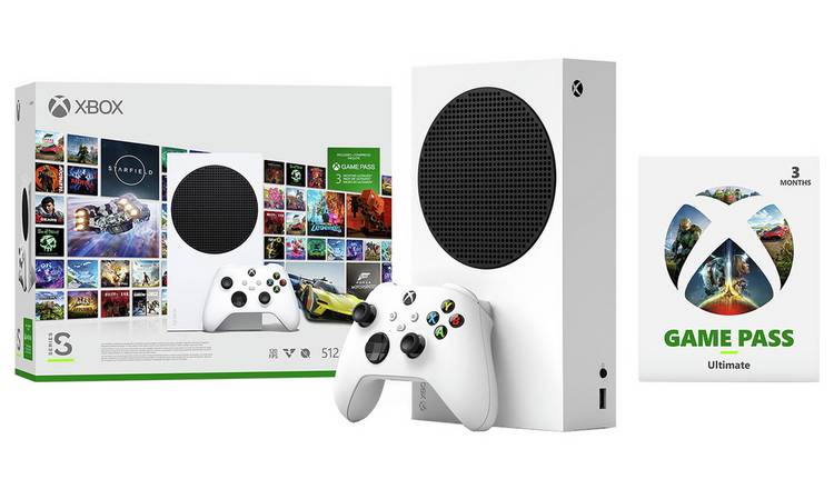 Buy Xbox Series S 512GB Console With 3 Months Game Pass Ultimate Xbox Series S consoles Argos