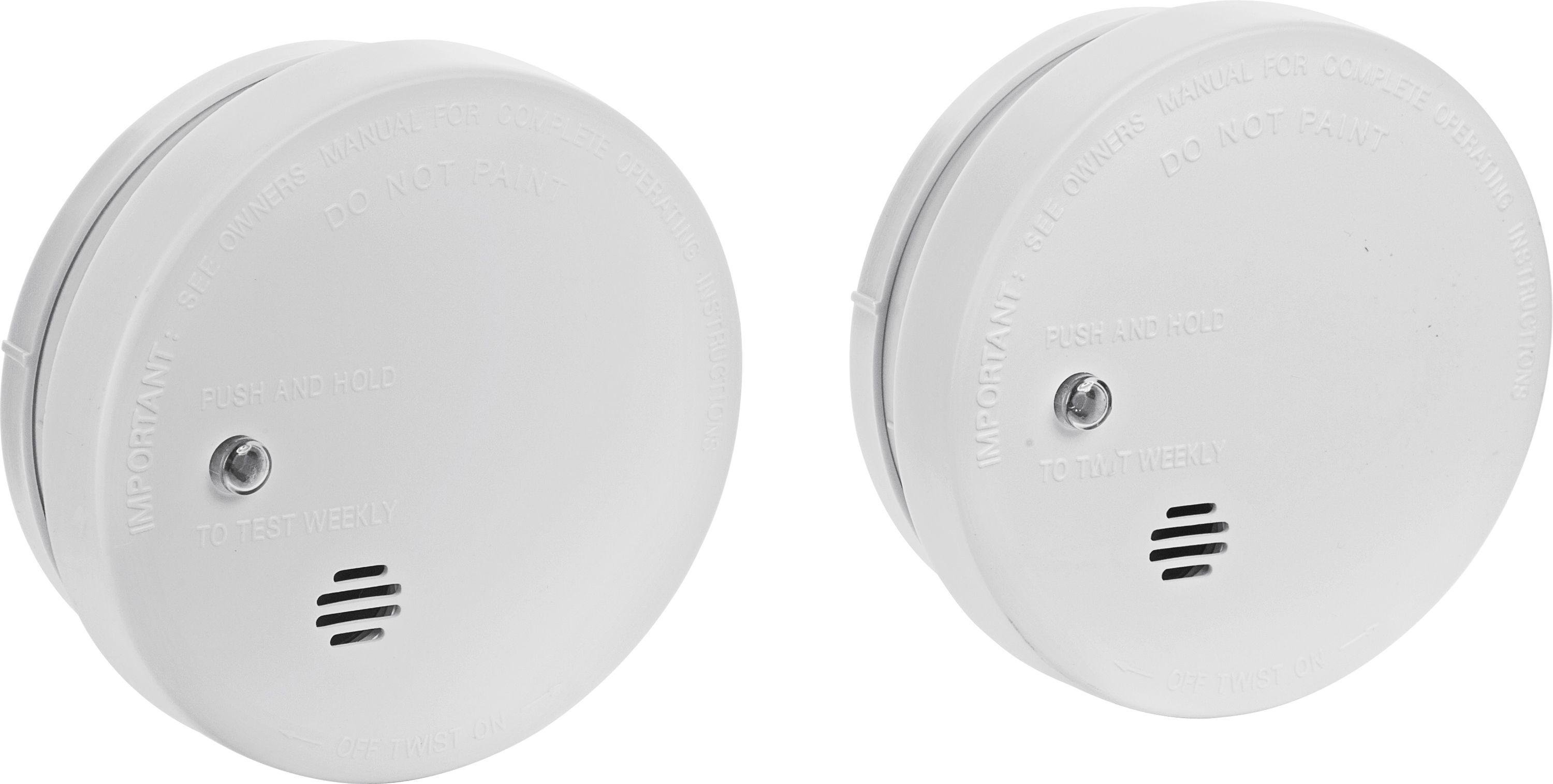 Kidde Micro Compact Smoke Alarm Twin Pack