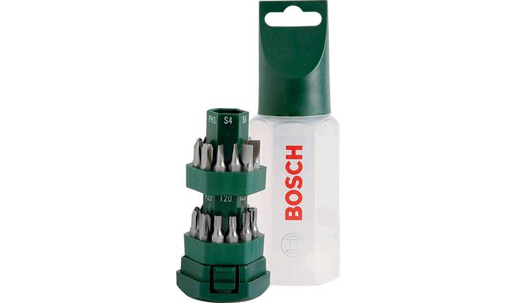 Buy Bosch 25 Piece Screwdriver Bit Set Argos