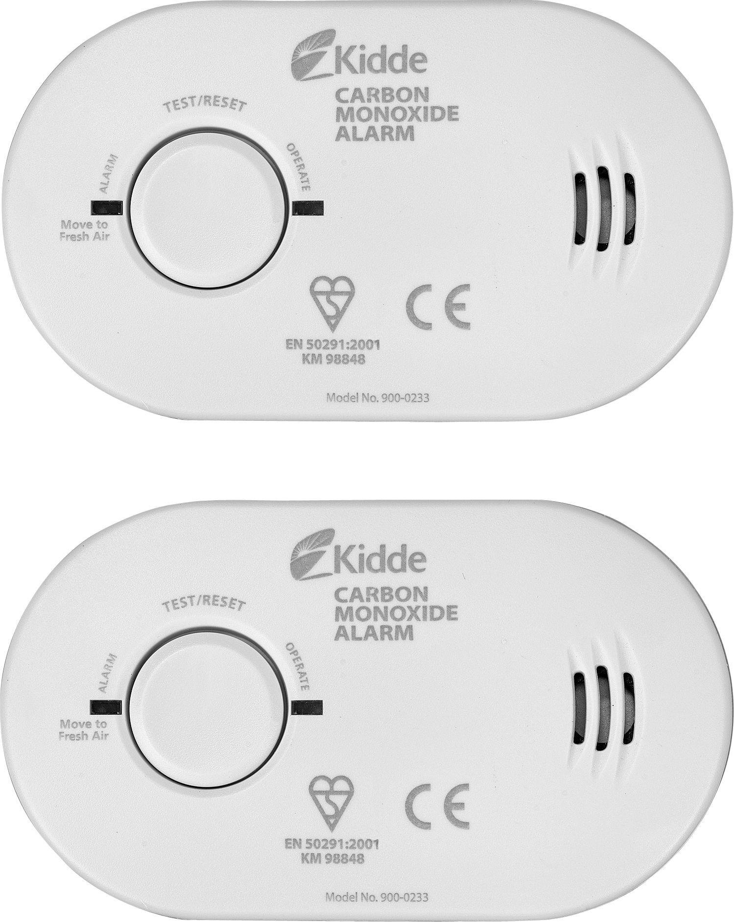 Lifesaver Carbon Monoxide Alarm Twin Pack