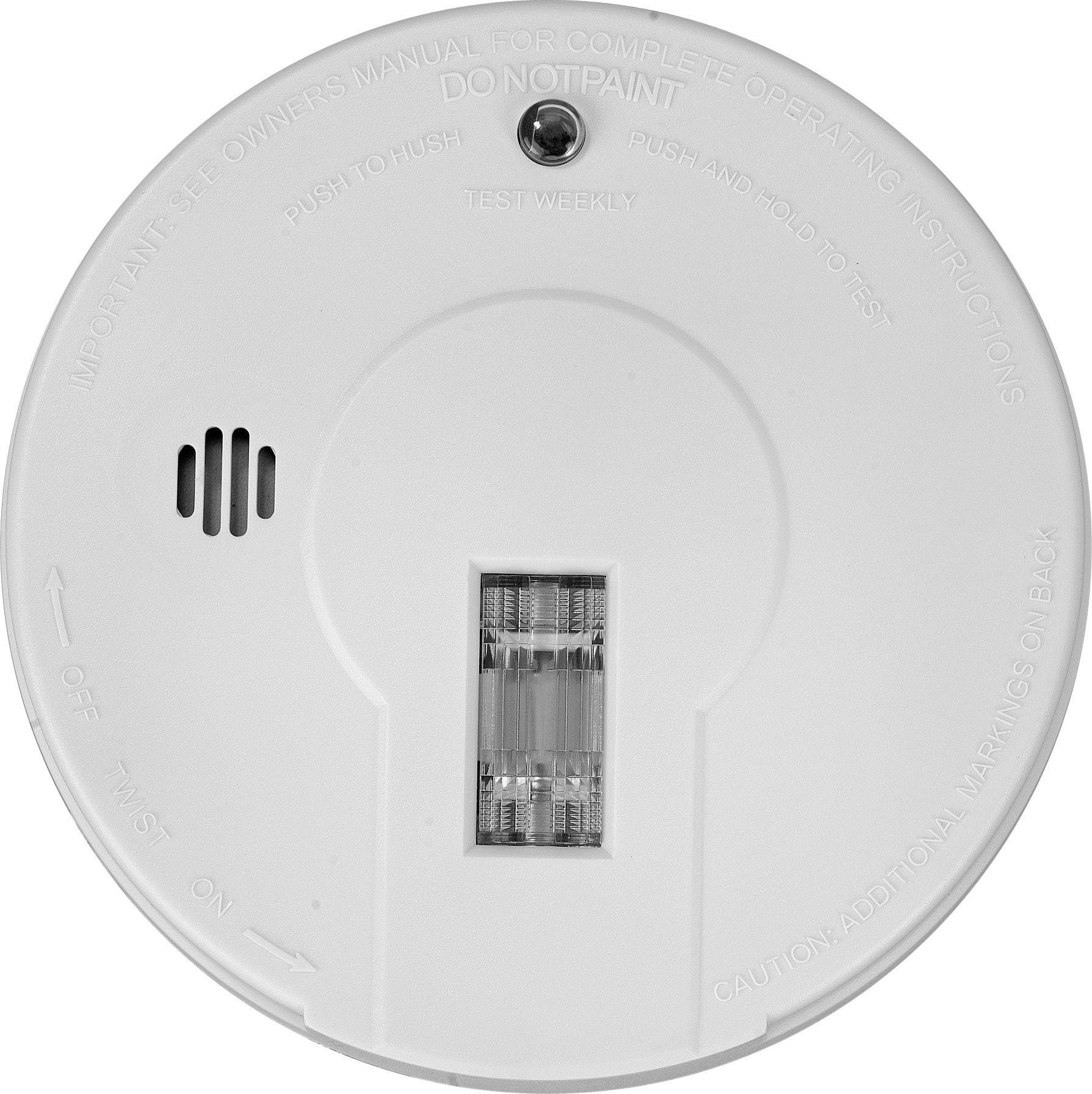 Kidde Smoke Alarm with Light and Hush Button