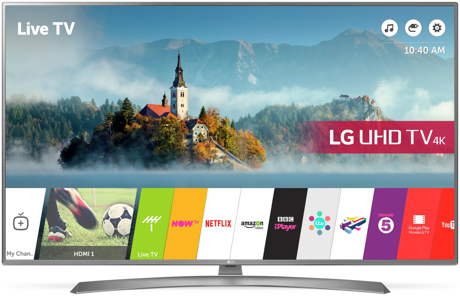 LG 43UJ670V 43 Inch Smart 4K Ultra HD TV with HDR. Review