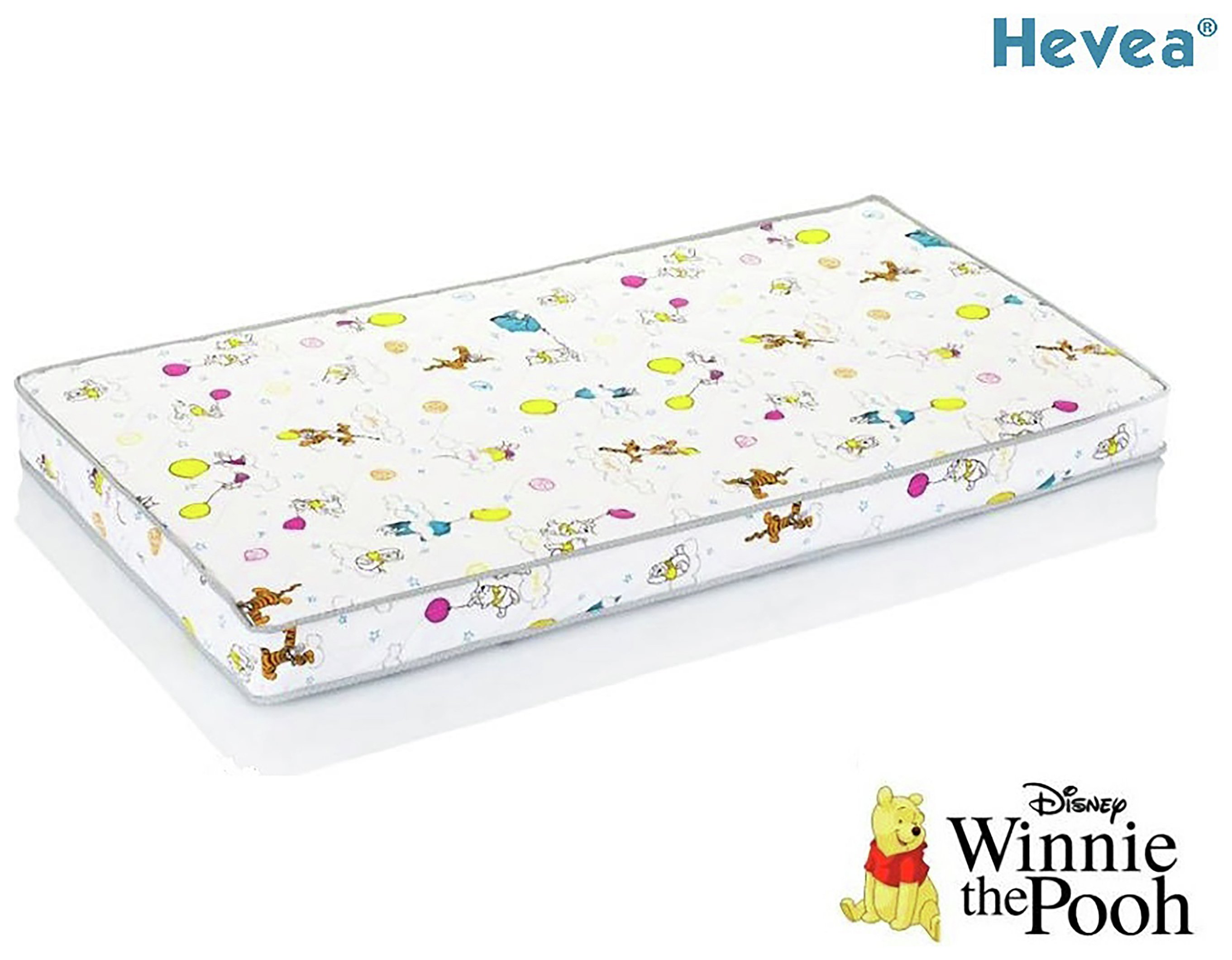 Hevea Disney Winnie The Pooh Toddler Bed Mattress 140 x 70cm