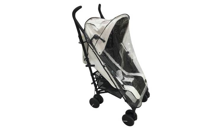 Double pushchair rain cover argos on sale