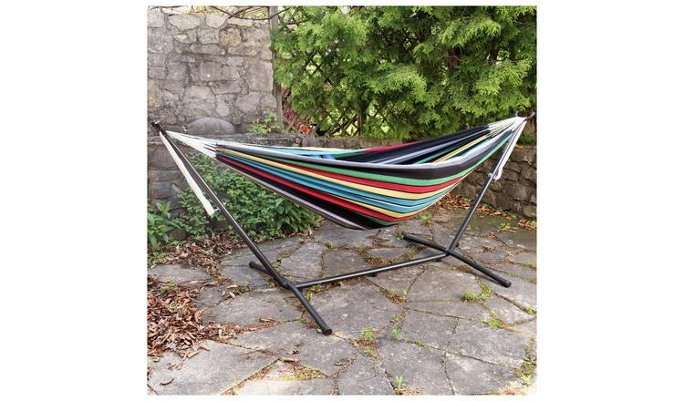 Buy Vivere Rio Night Double Hammock with Metal Stand Hammocks