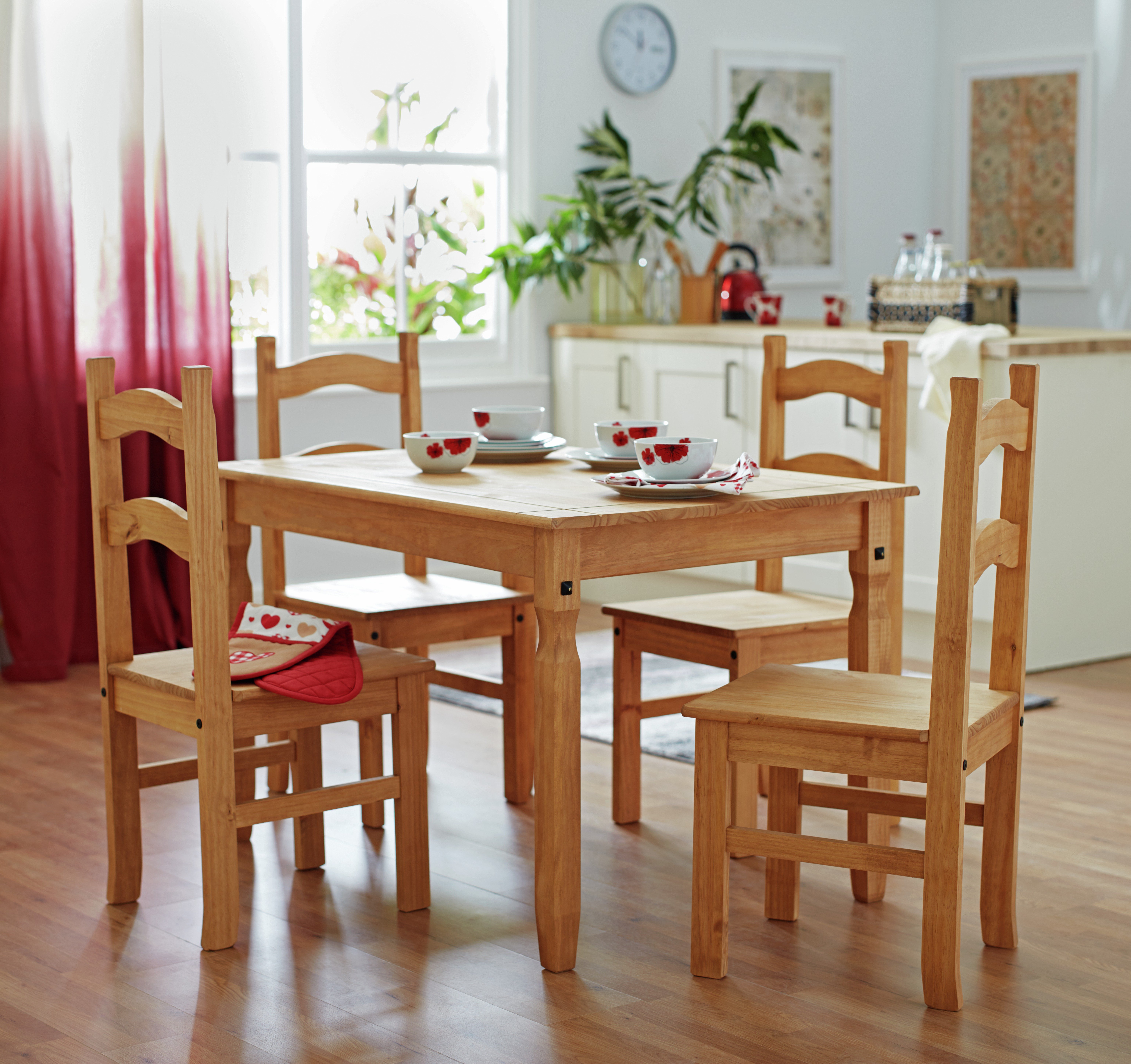 Argos Home San Diego Solid Wood Dining Table & 4 Chairs Review