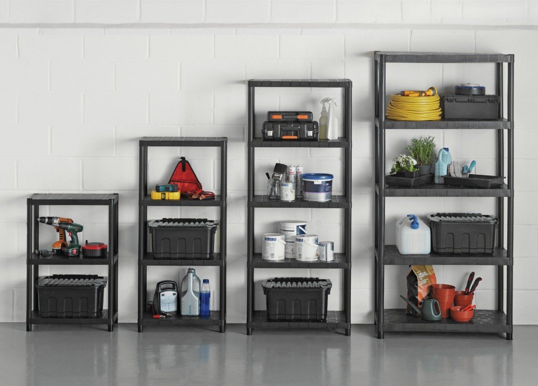 5 Tier Plastic Shelving Unit Reviews