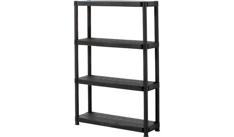 Plastic shelving store units walmart