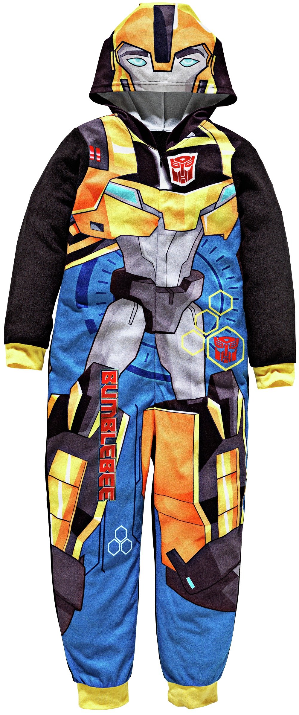 Transformers Black Onesie - 7-8 Years.