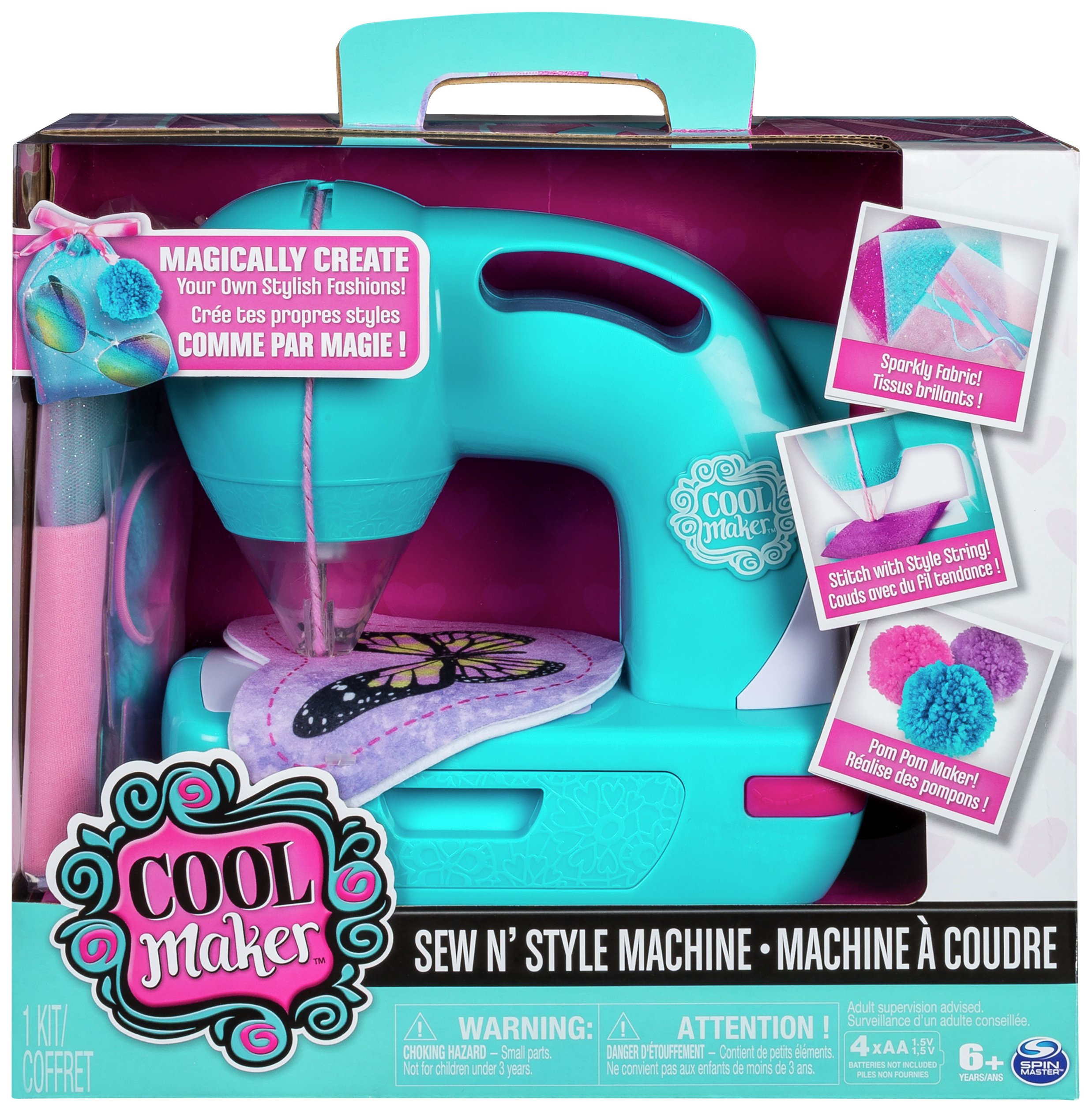 Cool Maker Sew N' Style Sewing Machine