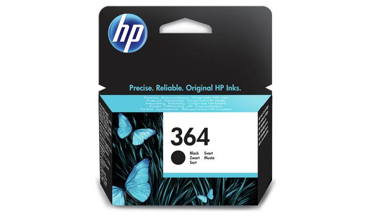 Luchtvaartmaatschappijen genoeg Regenboog Buy HP 364 Original Ink Cartridge - Black | Printer ink | Argos