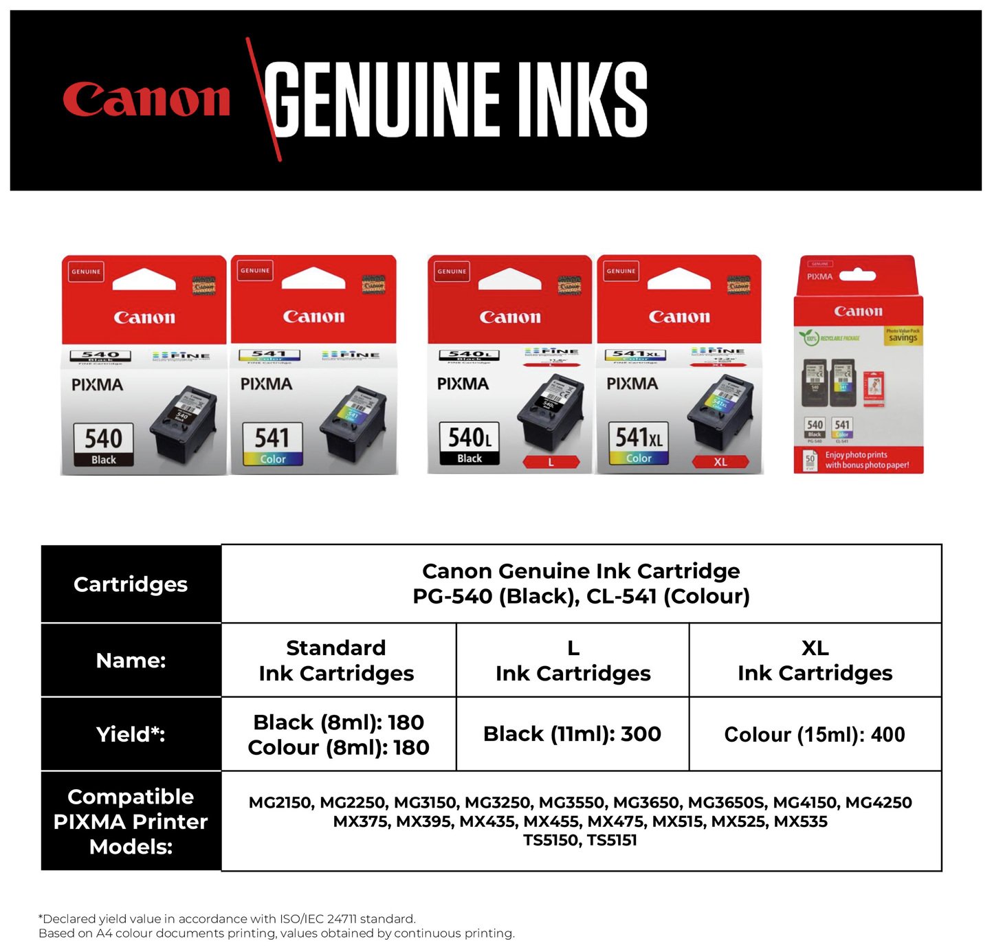 Canon CL-541 Ink Cartridge Review