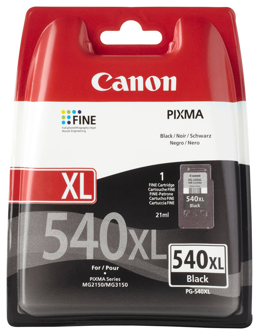 Canon PG-540 XL High Capacity Ink Cartridge Review