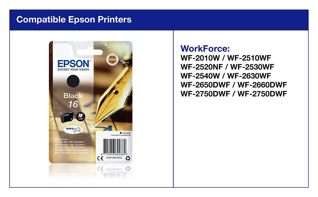 Epson 16 Pen Ink Cartridge Review