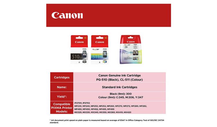 Ink for store canon ip2770