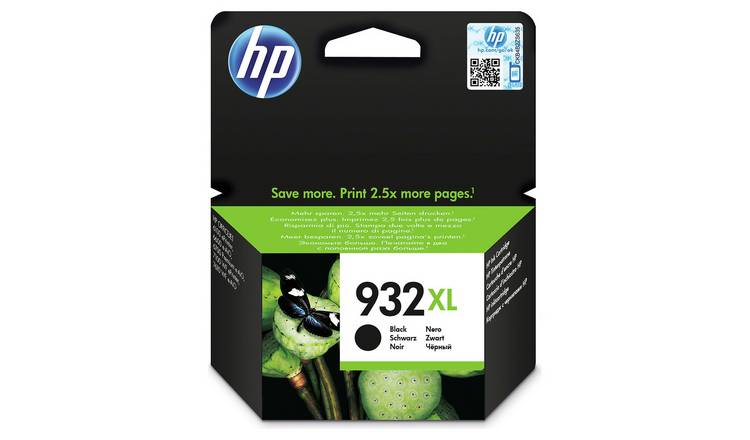 HP 932 XL High Yield Original Ink Cartridge - Black
