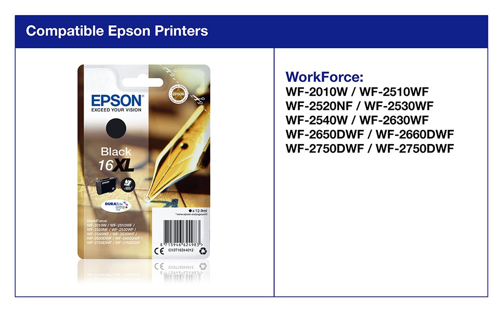 Epson 16 XL Pen Ink Cartridge Review