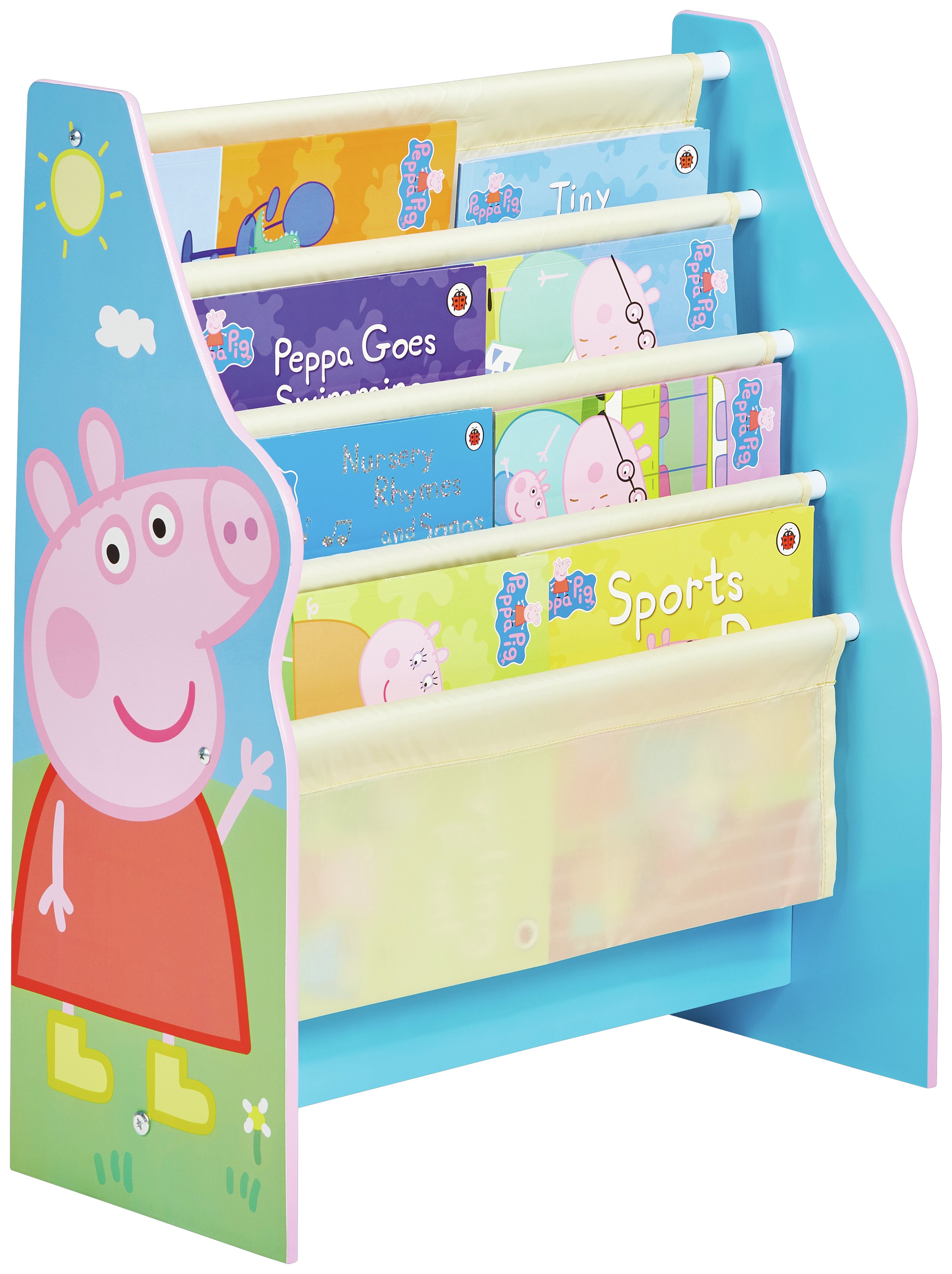 argos sling bookcase