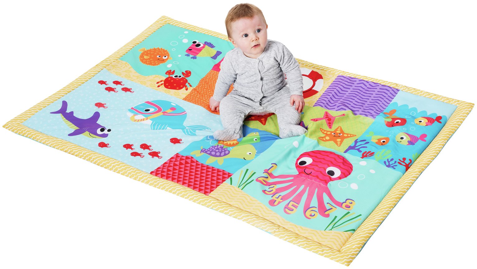 Chad Valley Baby Bright Ocean Large Playmat