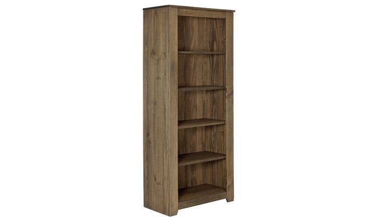 Buy Argos Home Amersham Solid Wood Bookcase - Dark Pine ...