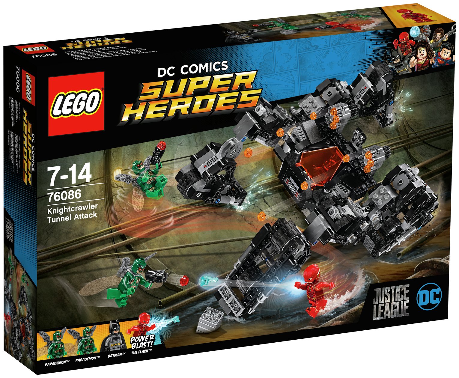 LEGO DC Super Heroes Knightcrawler Tunnel Attack - 76086