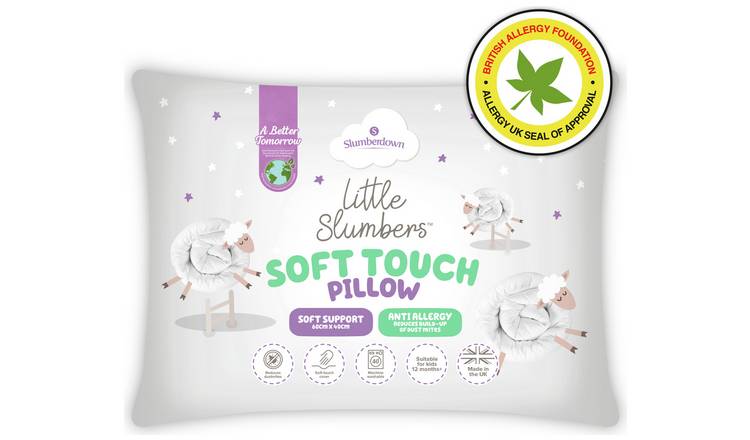 Buy Slumberdown Anti Allergy Soft Touch Pillow Toddler Argos