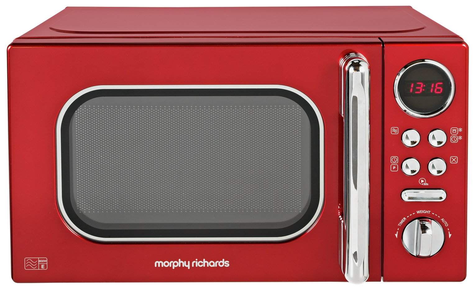 Morphy Richards Evoke Red Microwave 20L Solo 800w 511502 review