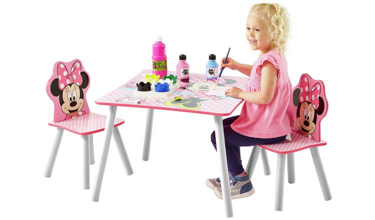 Buy Disney Minnie Mouse Table 2 Chairs Kids Tables And Chairs Argos