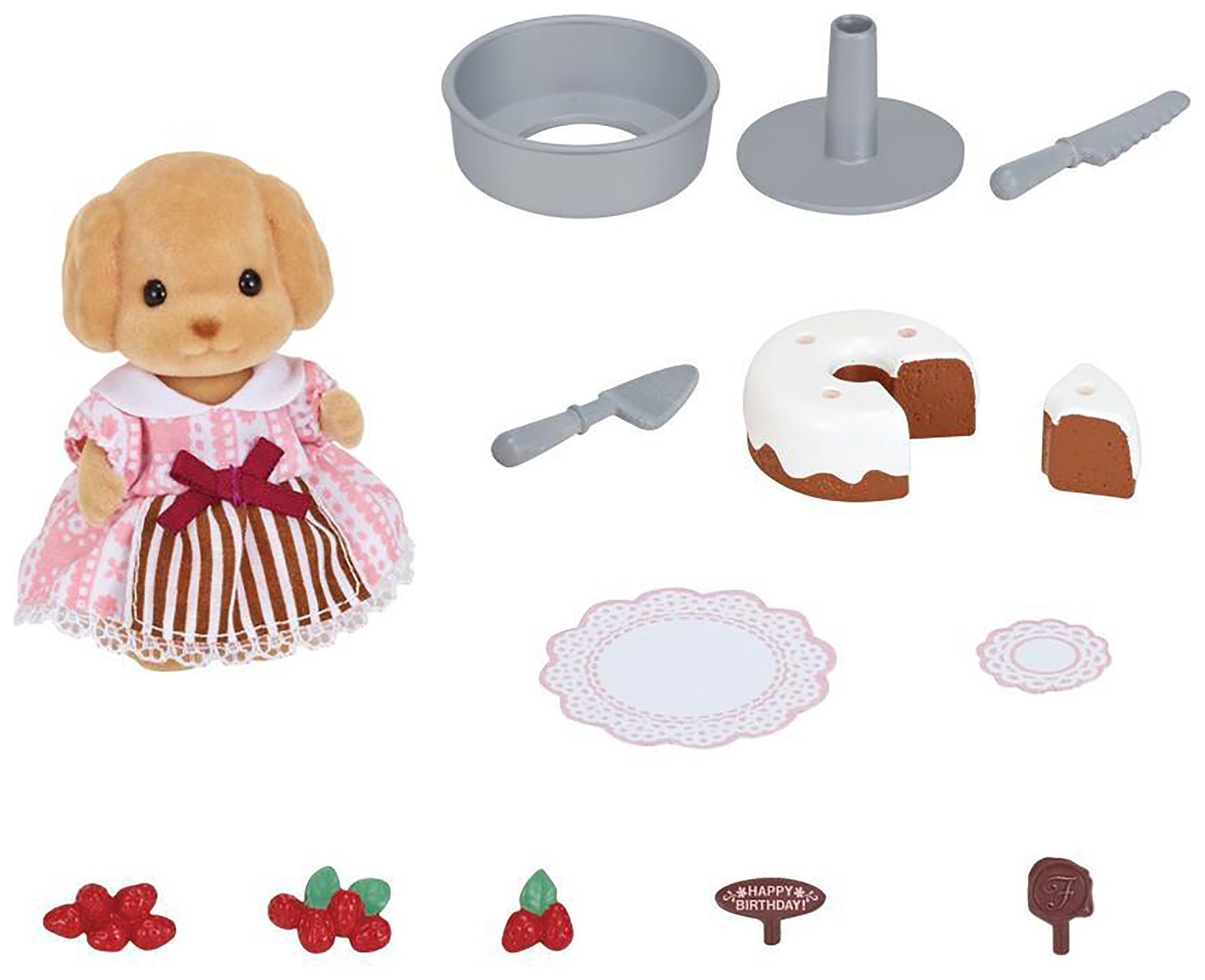 Sylvanian Families Cake Decorating Set.