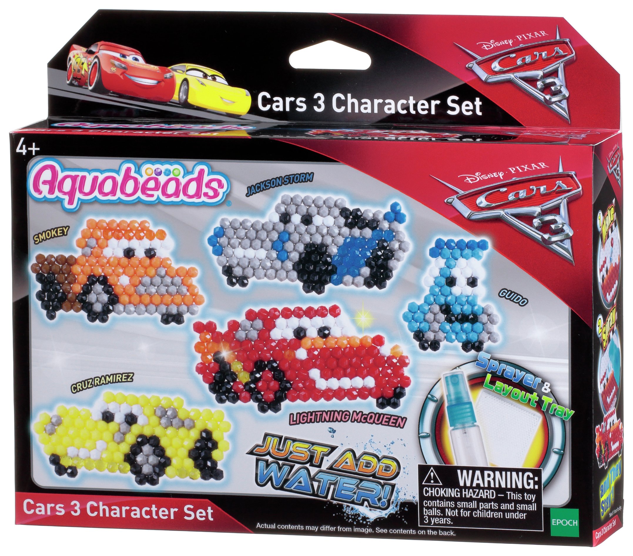 Aquabeads Cars 3 Character Set.