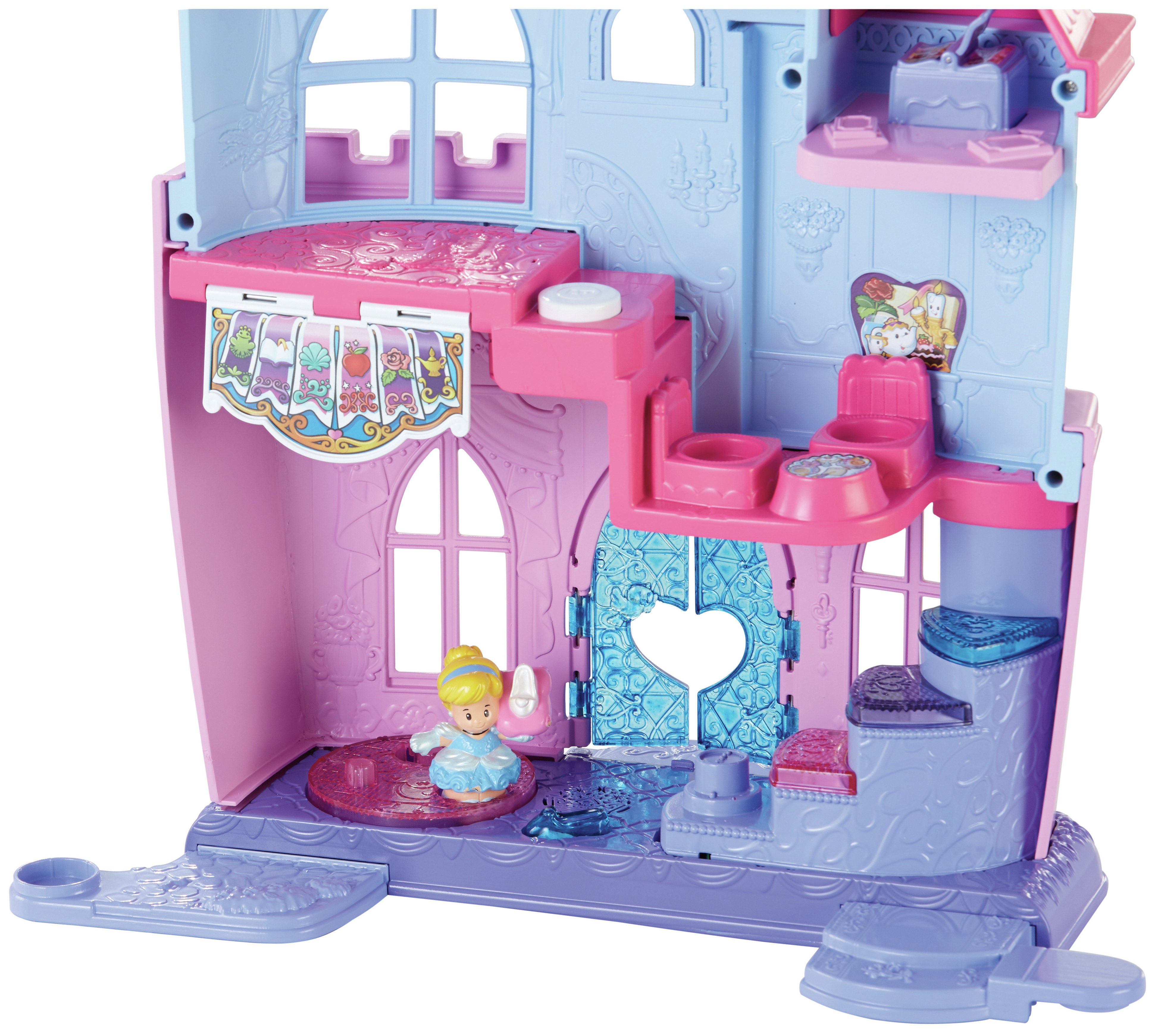 little people princess castle with wand