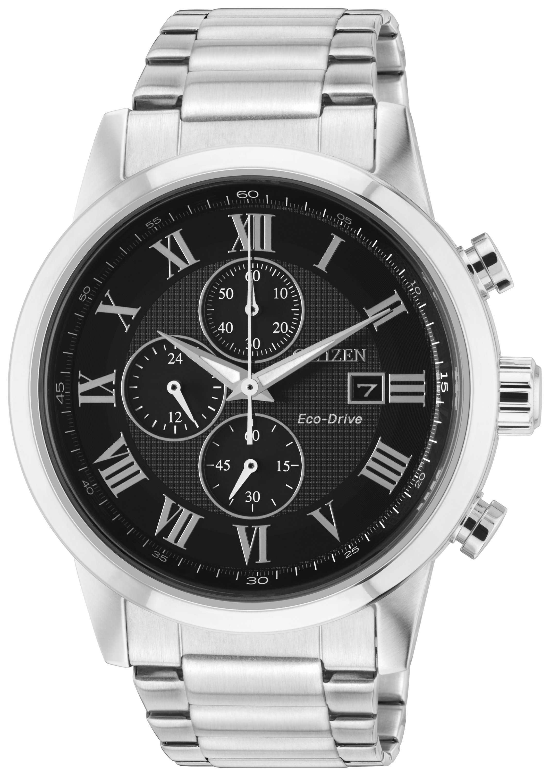 Citizen Men's Chronograph Silver Stainless Steel Watch