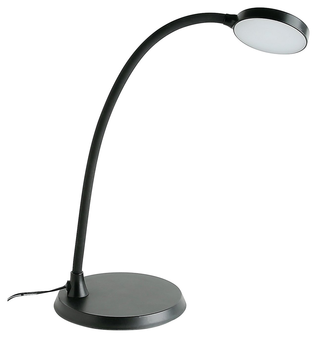 argos desk lamp black