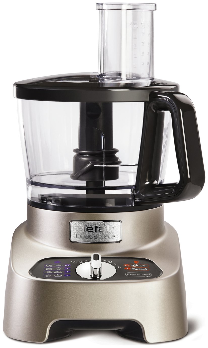 Tefal DO824H40 Double Force Pro Food Processor - S/Steel