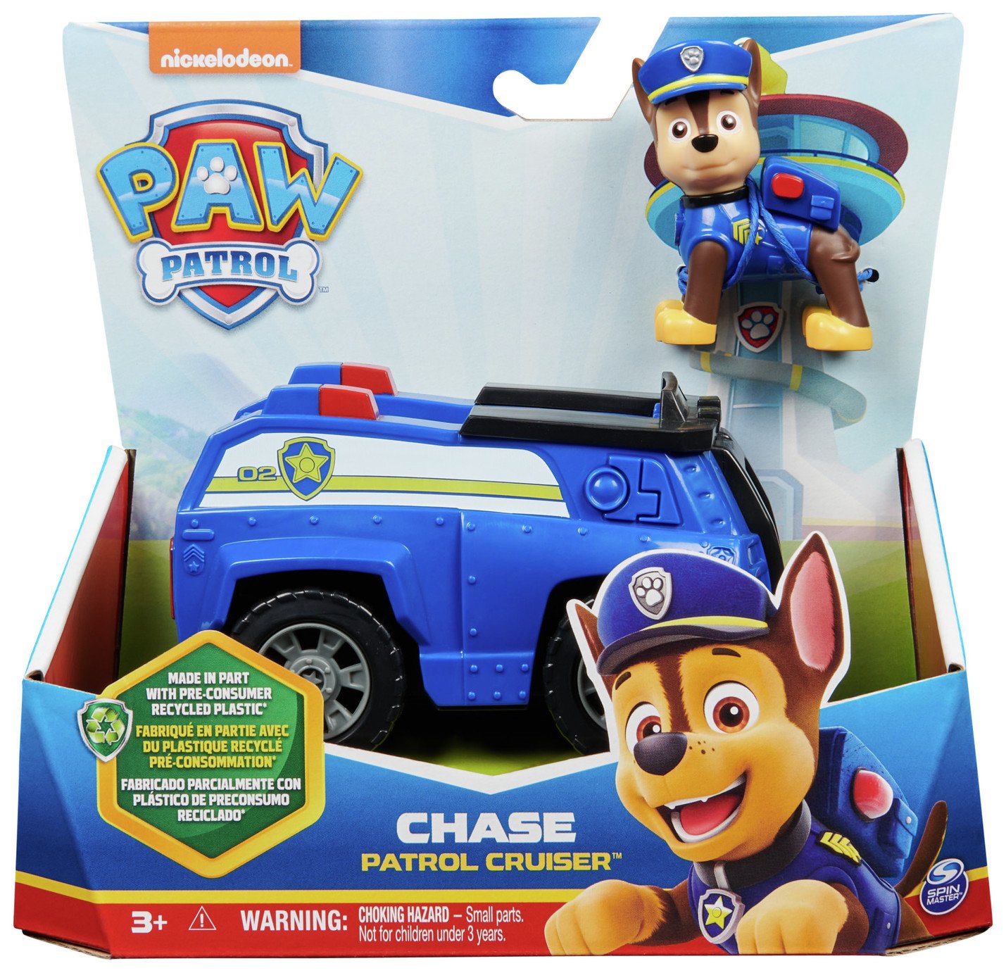 paw patrol car chase