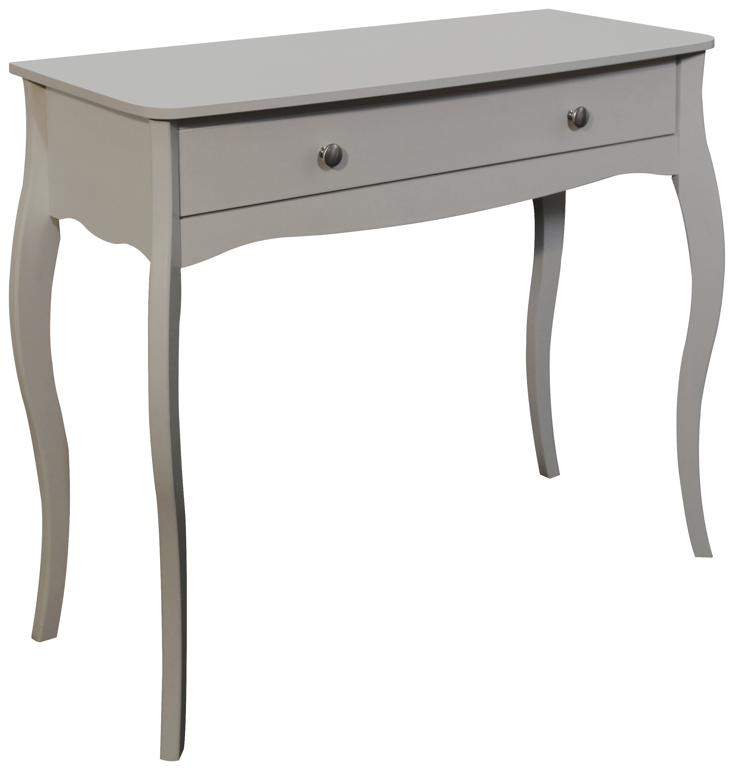  Amelie 1 Drawer Dressing Table Desk - Grey