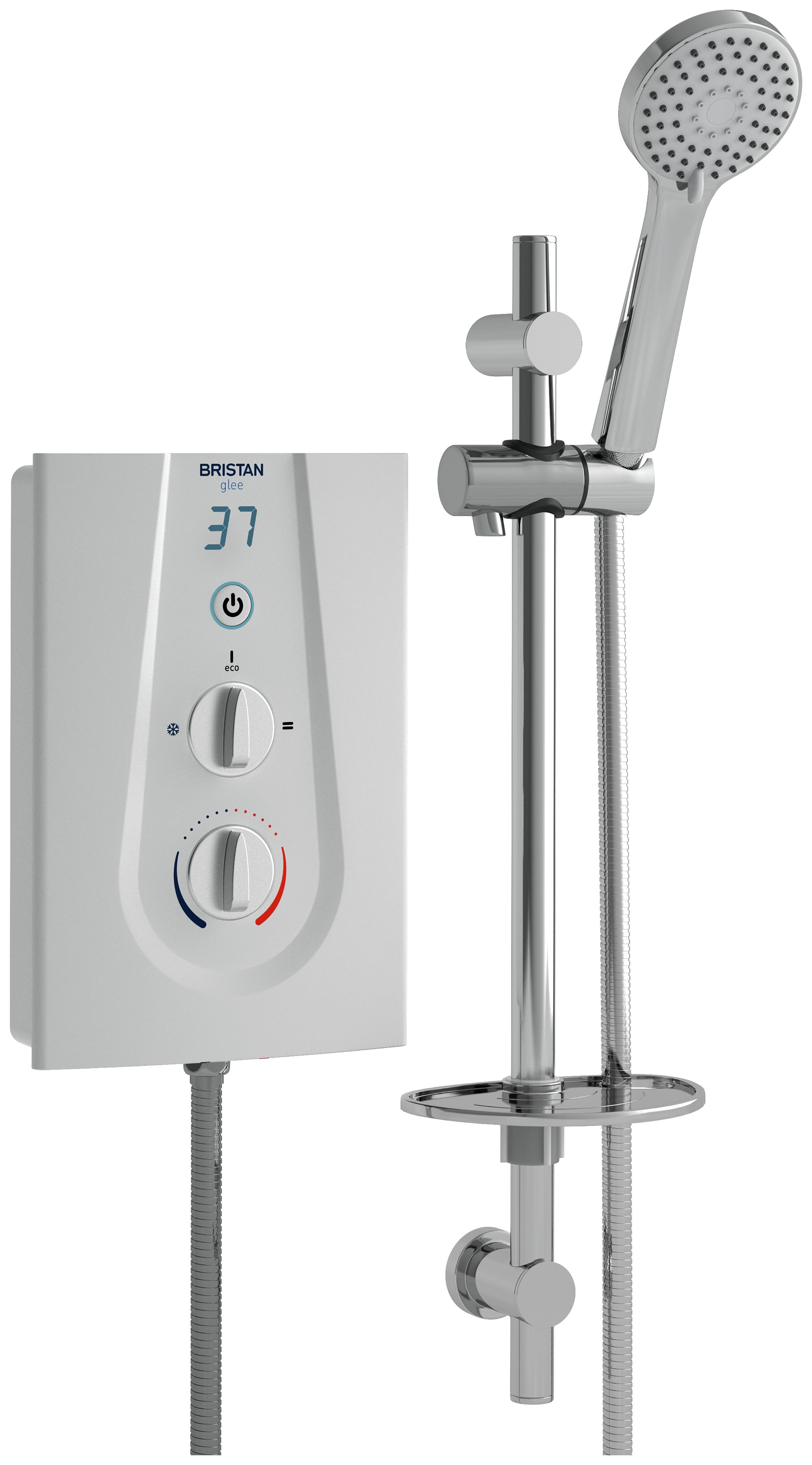 Bristan Glee 9.5kW Electric Shower - White