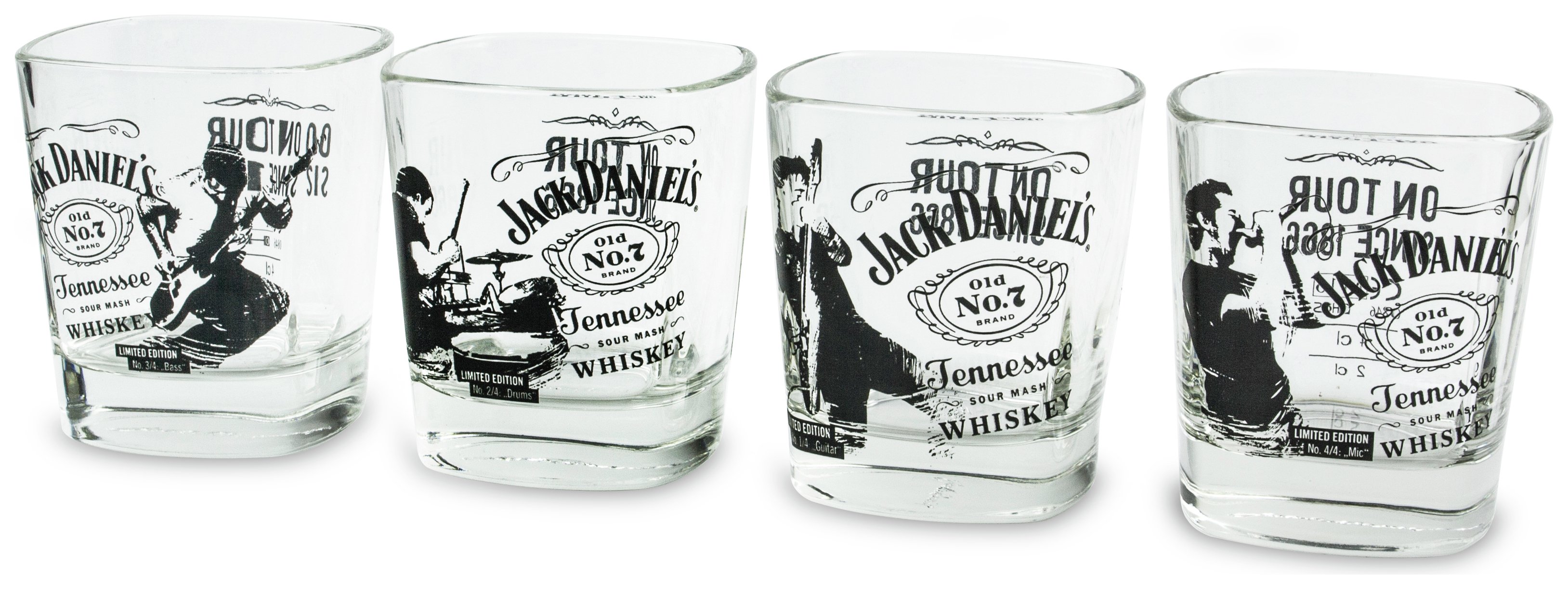 Jack Daniel's Set of 4 Glasses