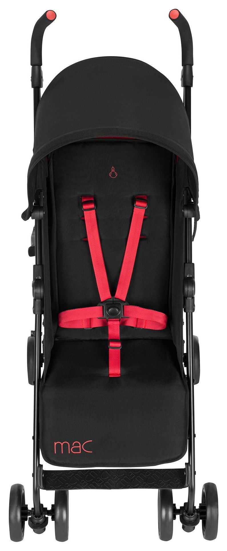mac by maclaren black & redstone m1 pushchair