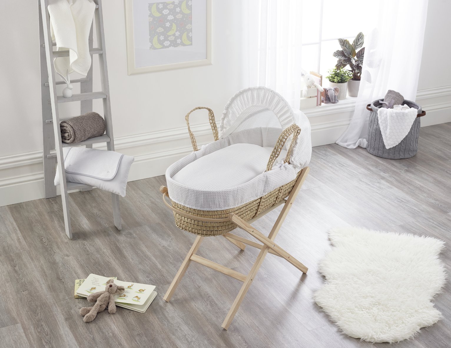 Cuggl Waffle Moses Basket with Stand Reviews