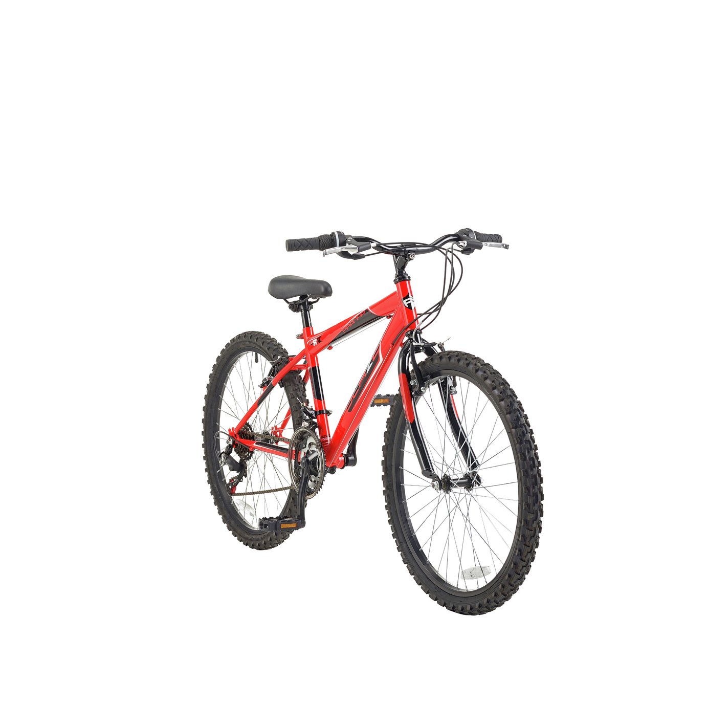 piranha blaze 24 inch wheel size kids mountain bike