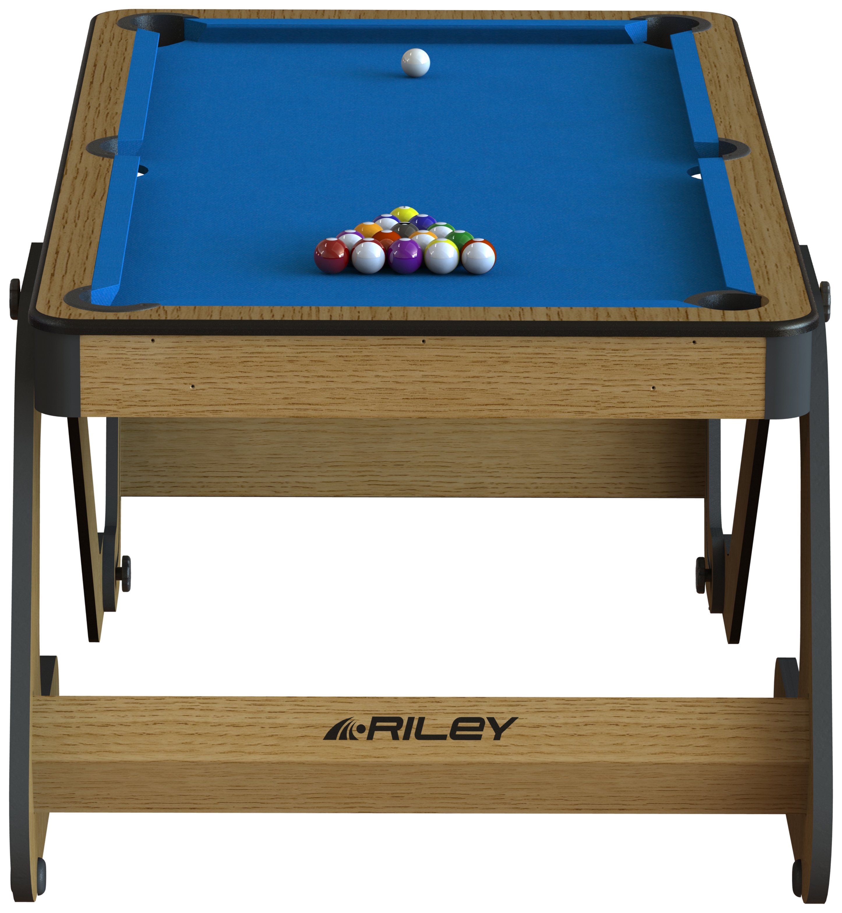 Riley 6ft Folding Pool Table with Dartboard Reviews