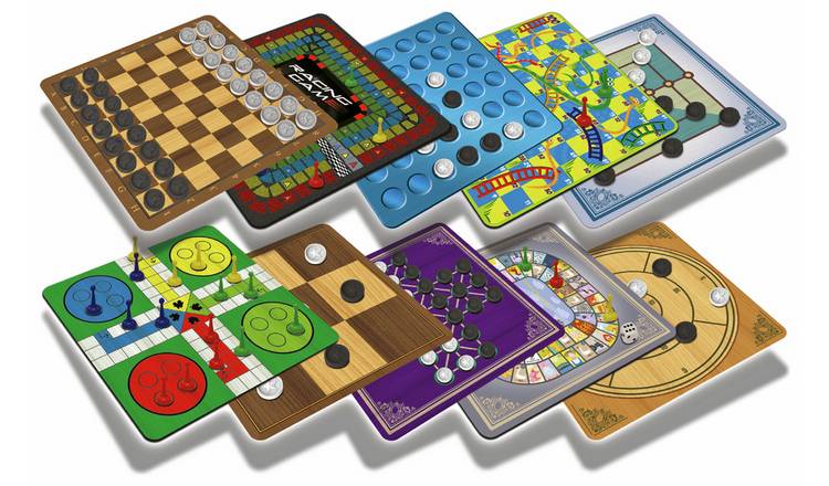 Buy Chad Valley 40 Classic Board Games Bumper Set | Board games | Argos