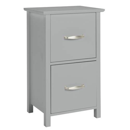 Buy Argos Home New Tongue and Groove 2 Drawer Unit Grey Bathroom