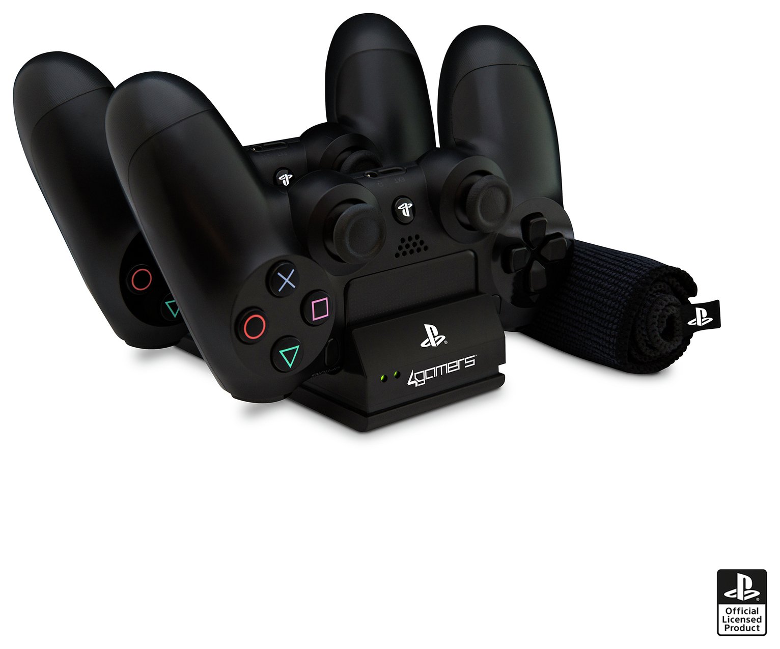 4Gamers Twin Charging Dock for PS4 Controllers.