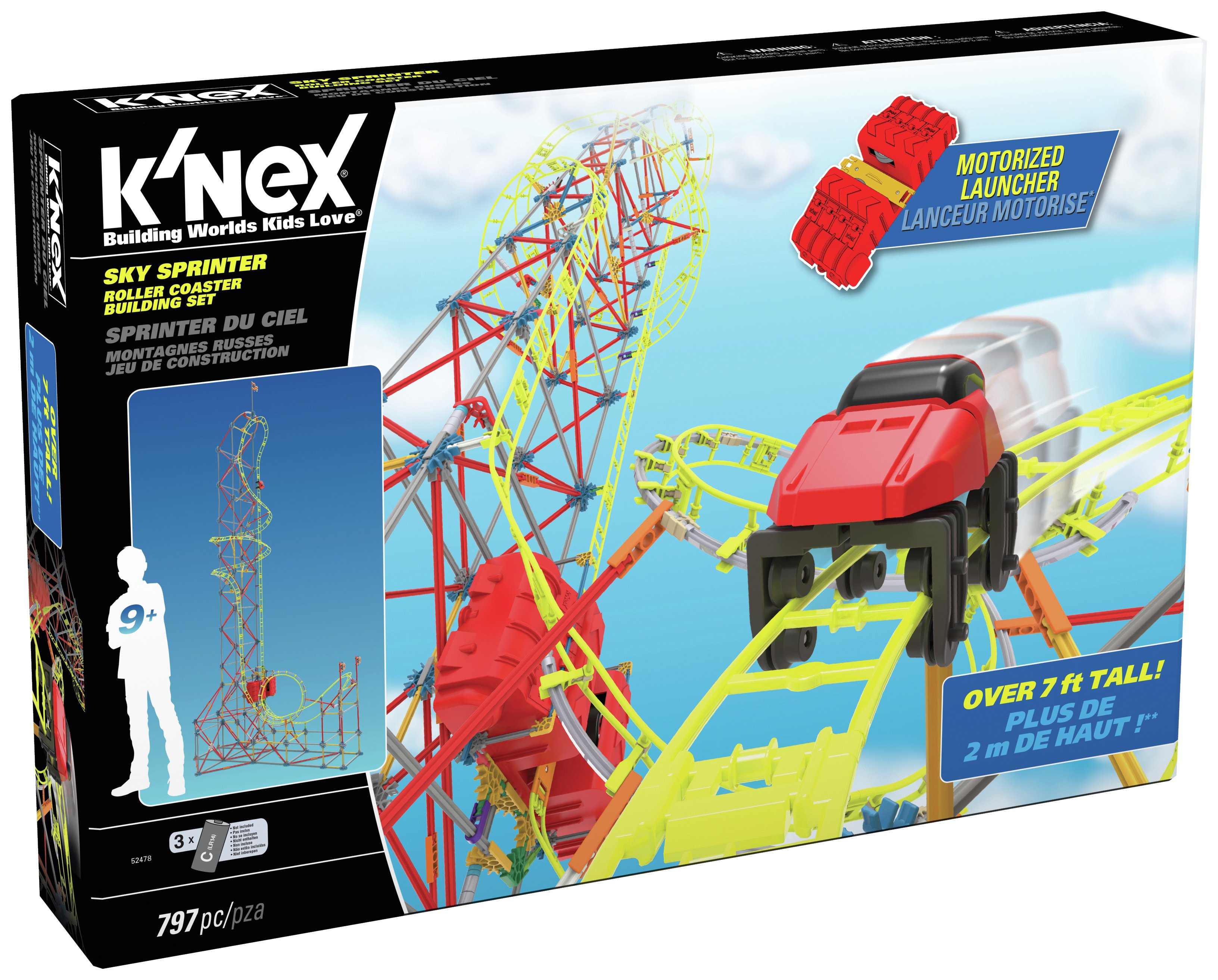 knex roller coaster argos